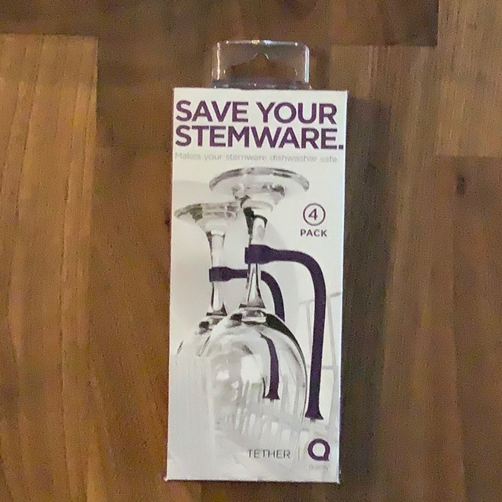 Save your stemware, Makes your stemware dishwasher safe